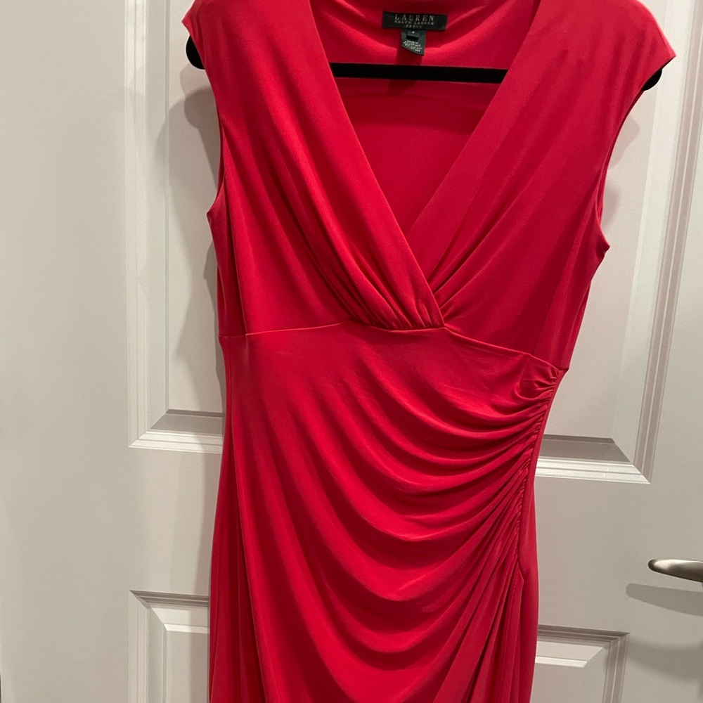 Lauren by Ralph Lauren Red Dress